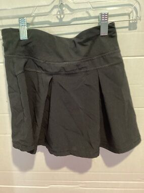 Girls Members Mark Black Athletic Tennis Skirt Size 7/8